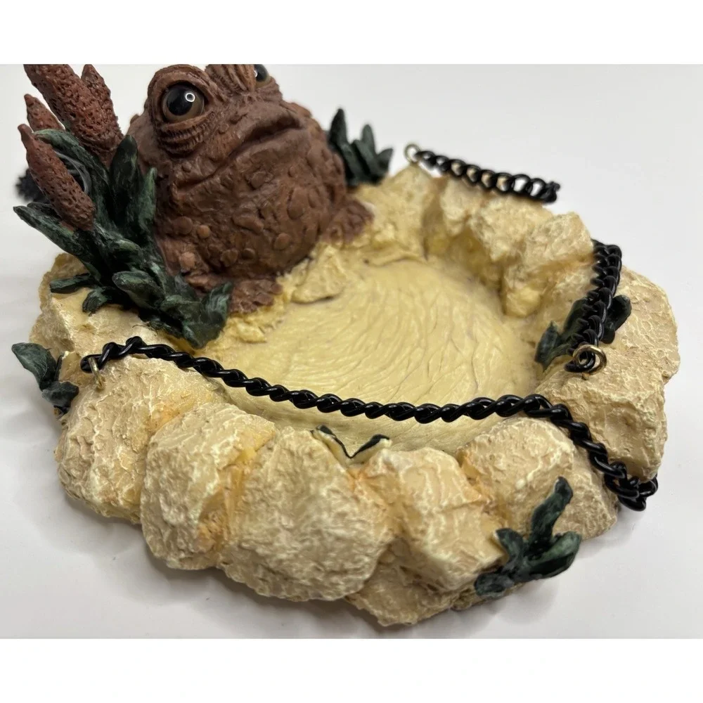 Toad Hollow Hanging Bird Feeder Garden Pond Yard Décor 1999 Vintage NEW W/Box